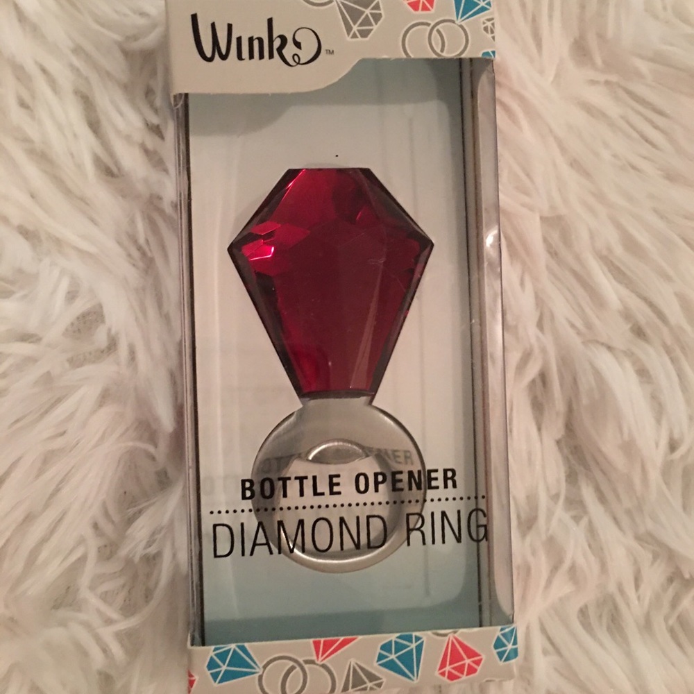 Wink Bottle Opener Ring Pop